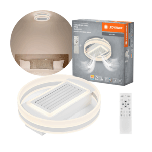 OSRAM Loftventilator med lys - 55W - CCT 3000-6500K - Ø500 - Fjernbetjening