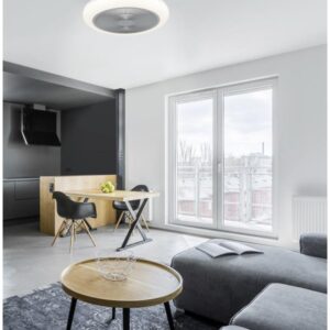 EGLO KOSTRENA VENTILATOR TW AC HVID/GRÅ