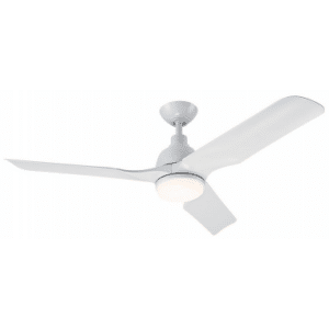 AVIATEUR Loftventilator i stål og ABS Ø132 cm - Mat hvid