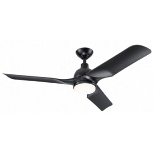 AVIATEUR Loftventilator i stål og ABS Ø132 cm - Mat sort