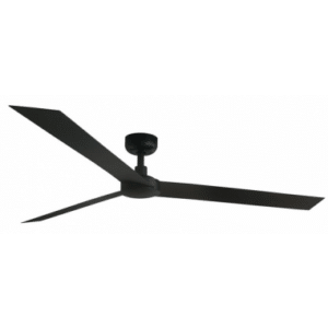 CRUISER Loftventilator i aluminium Ø160 cm - Mat sort
