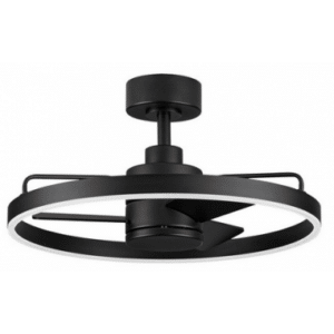 LUNAIR Loftventilator i aluminium Ø60 cm - Satineret sort